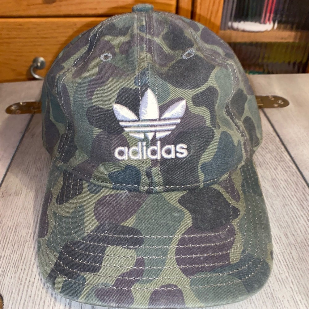 Adidas Womens Camo Relaxed Fit Hat